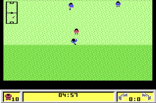 Kick Off 2 - Commodore 64 game screenshot (1990) by Anco
